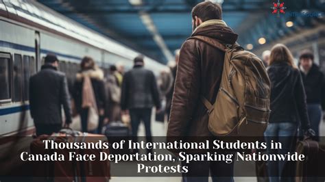 Thousands of international students in Canada face .